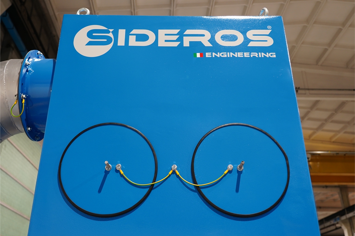 Cartucce antistatiche con messa terra | Filtri Antideflagranti per Alluminio