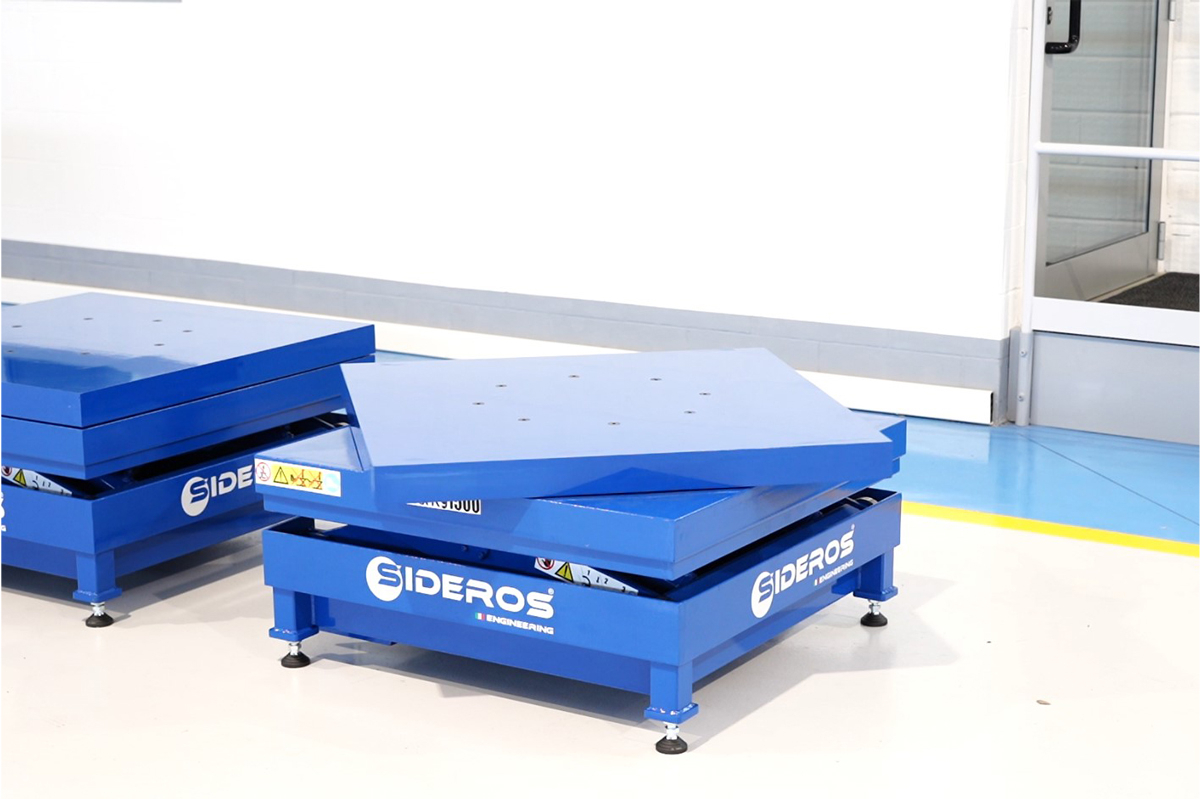 Piattaforma elevabile girevole | Plateformes de levage pour soudage