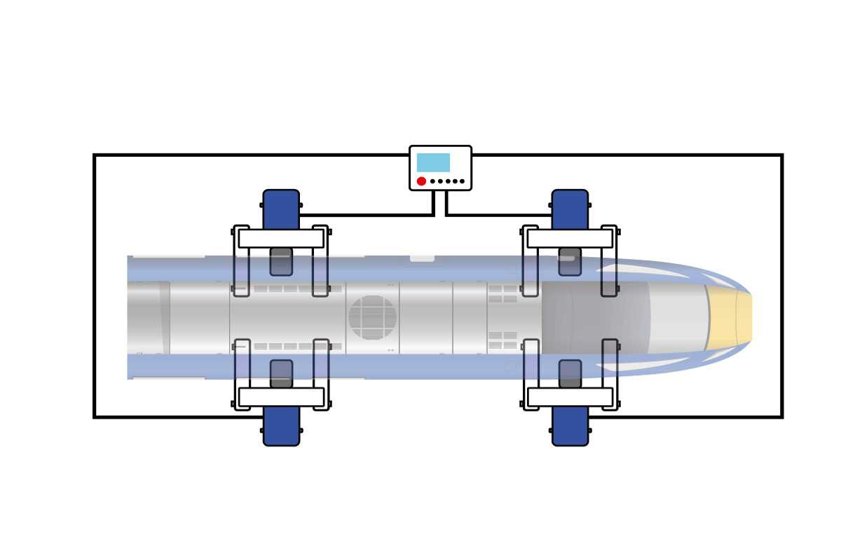 STANDARD BIANCO | Sollevatori per Veicoli Ferroviari