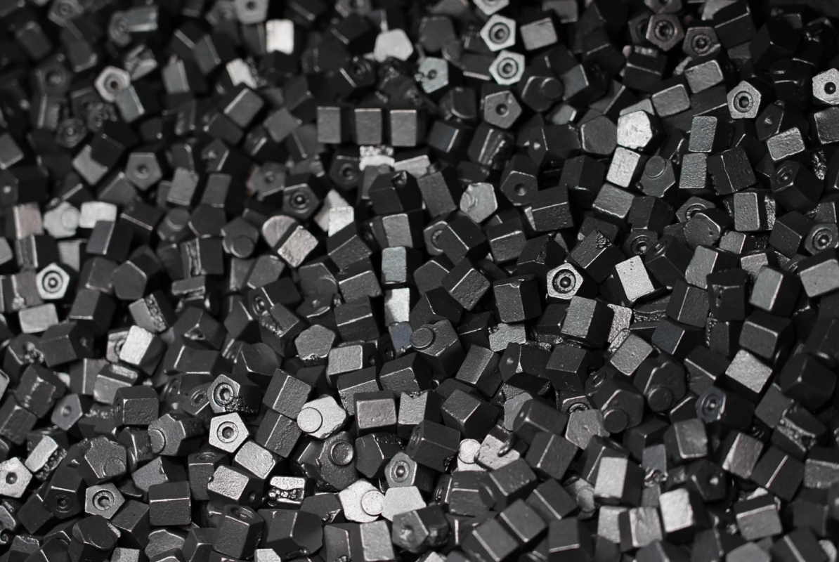 pentagoni in ghisa Rotoclean 3x2 | Buratti di Sbavatura per Taglio Plasma e Laser