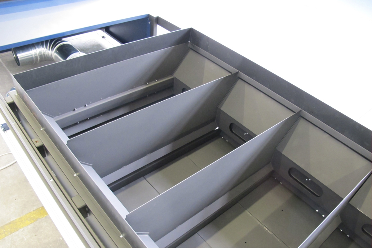 portelli aspirazione | Downdraft Tables for Laser Cutting