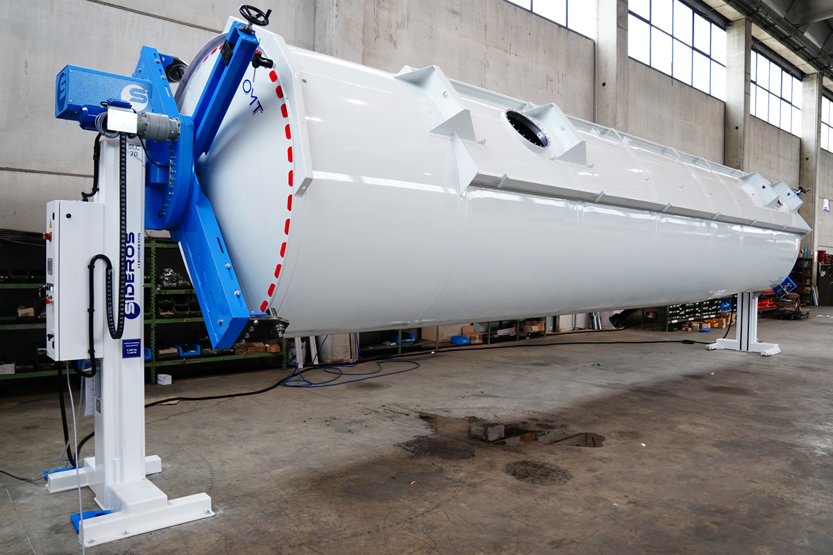 posizionatore saldatura colonne | Head and Tailstock Positioners