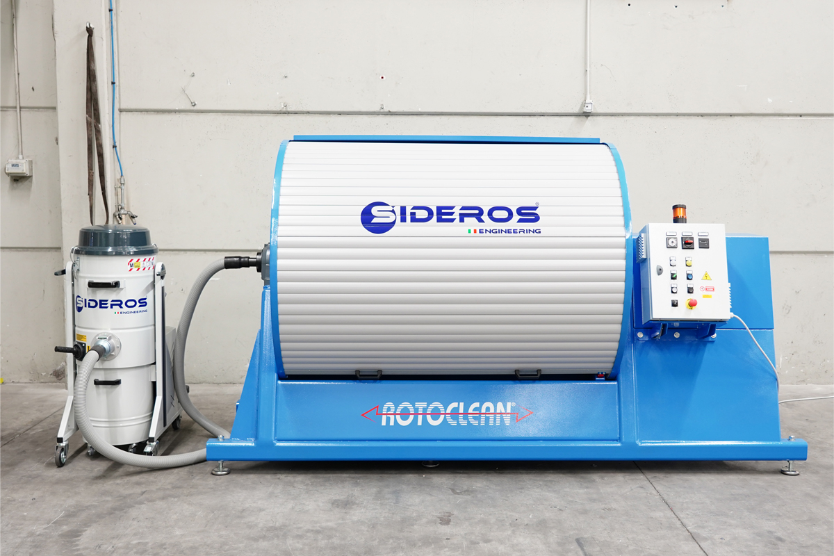 rotoclean evo depolveratore | Buratti di Sbavatura per Taglio Plasma e Laser