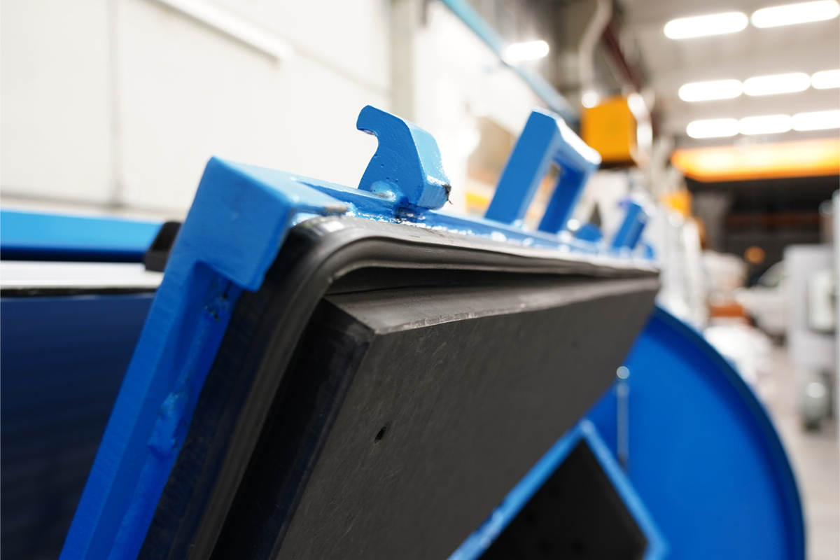 rotoclean rivestimento in gomma | Buratti di Sbavatura per Taglio Plasma e Laser