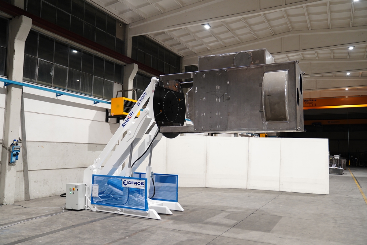 rotolift rotazione elettrica | SIDEROS ENGINEERING