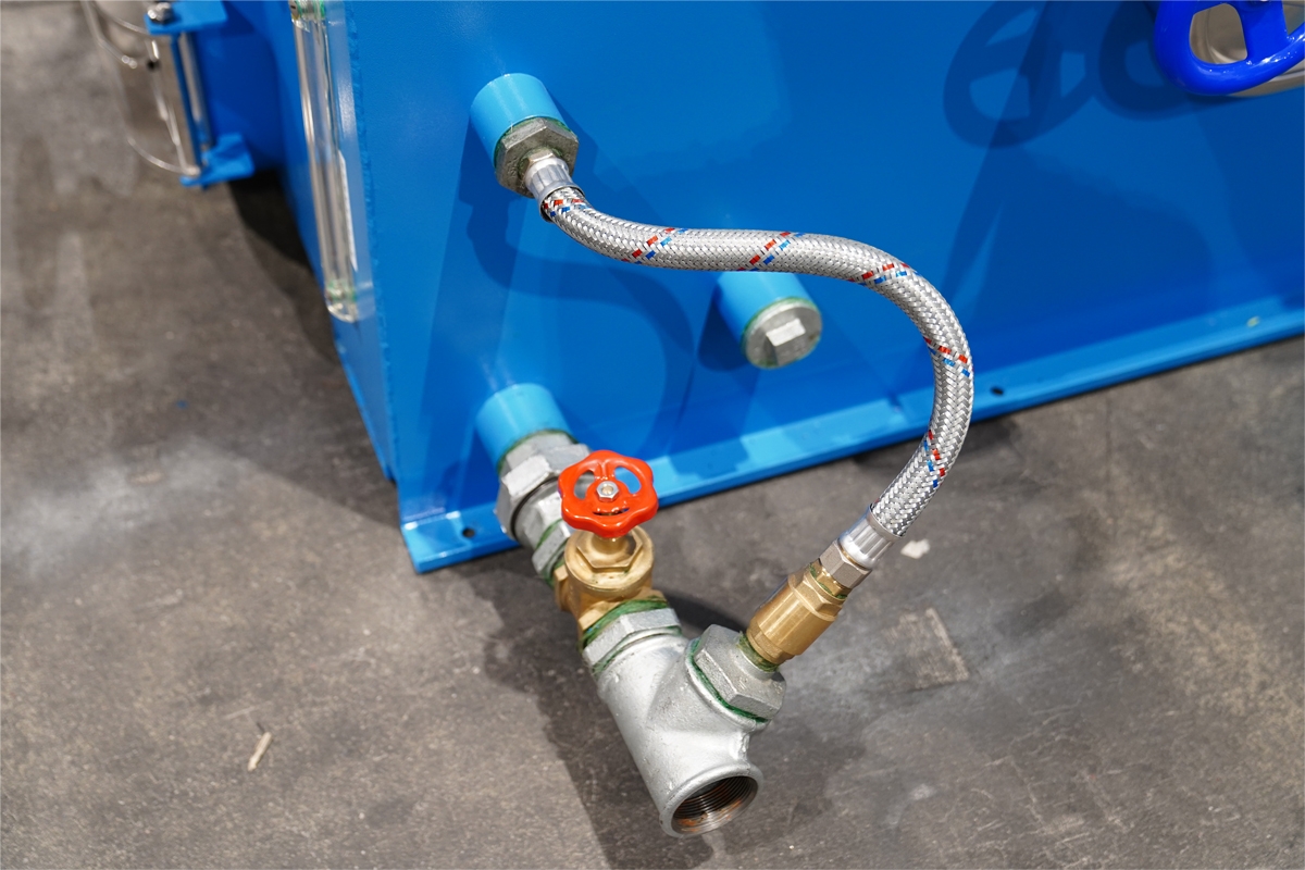 scarico manuale acqua | Filtro ad Umido