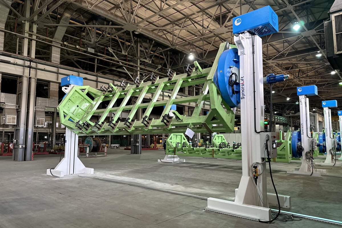 syncrolift slc400(1) | Head and Tailstock Positioners