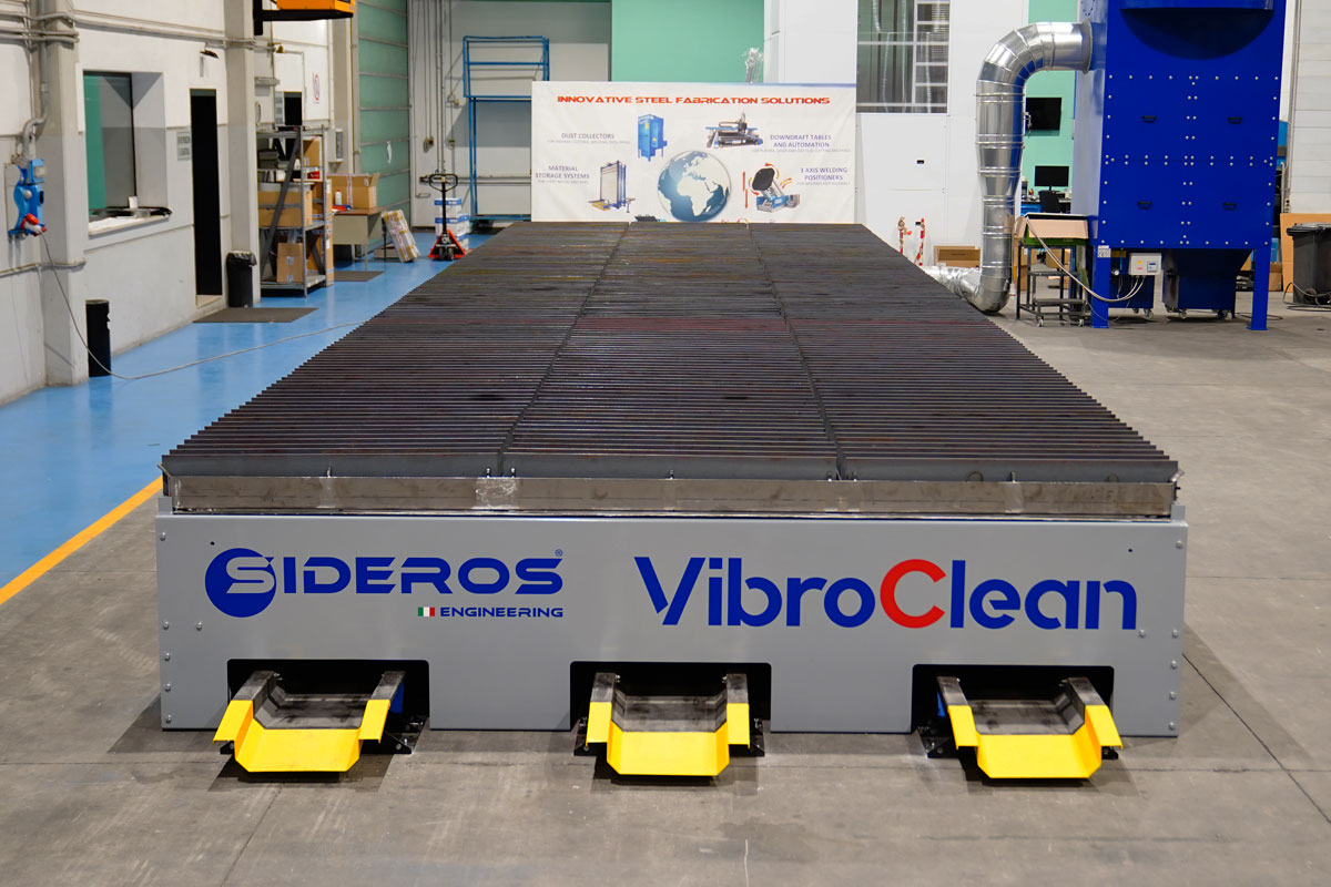 vibroclean laser plasma oxy | "Vibroclean" Vibrating Tables