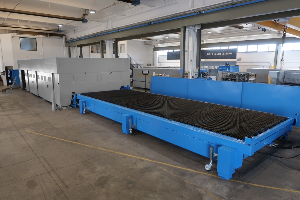 Cambiopallet lamiere 150mm | Pallet Changers for Laser and Plasma Machines