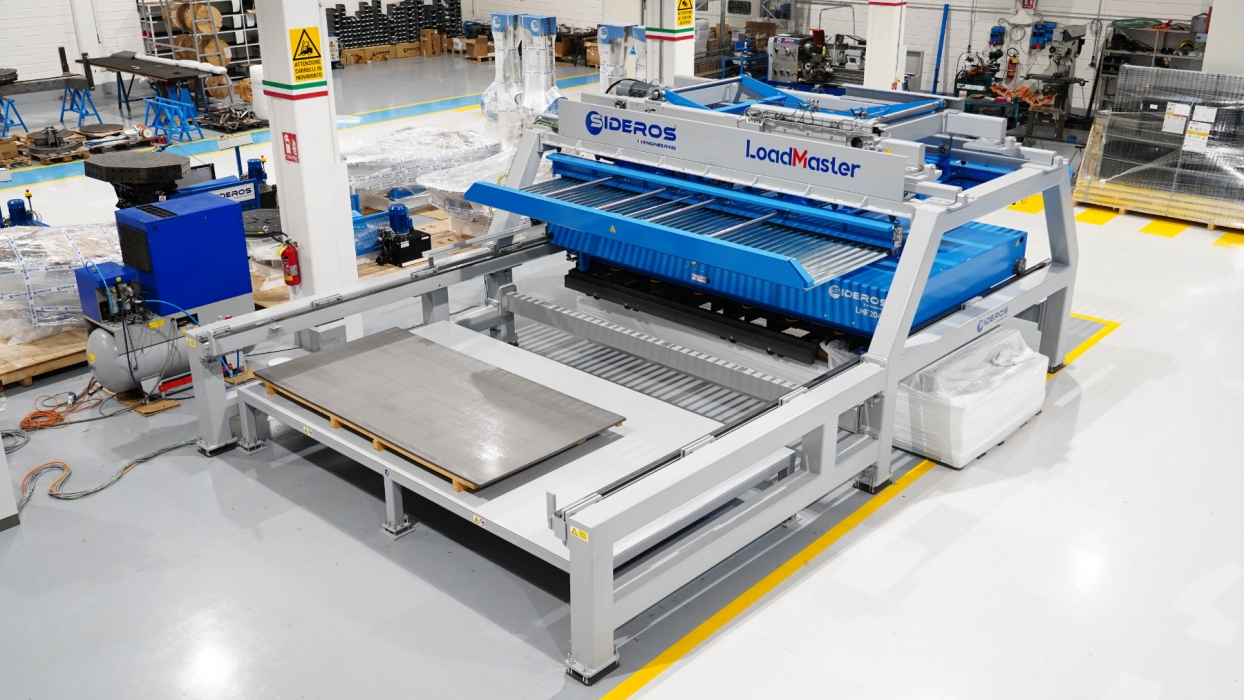 Carico Scarico lamiere barre loadmaster | Automated Load and Unload System for Tubes and Bars