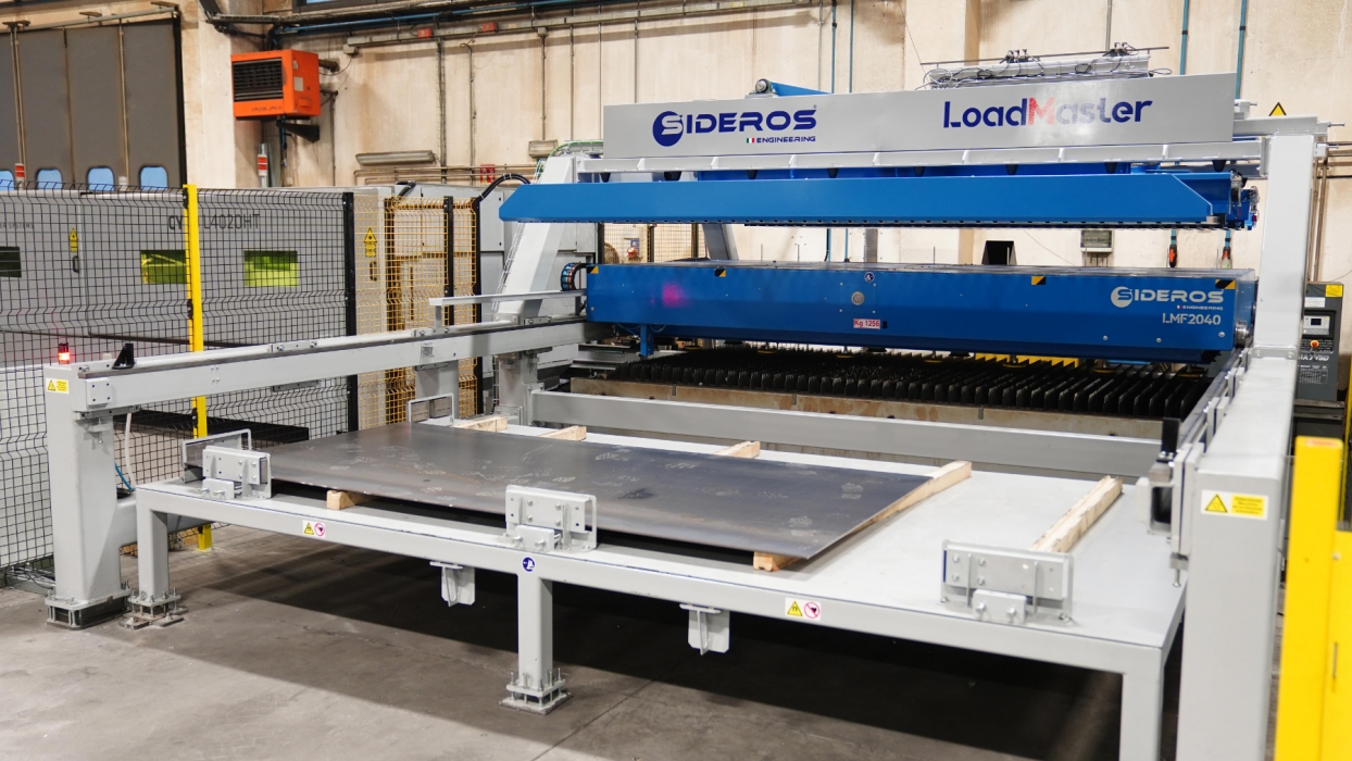 Carico lamiere loadmaster | Automated Load and Unload System for Tubes and Bars