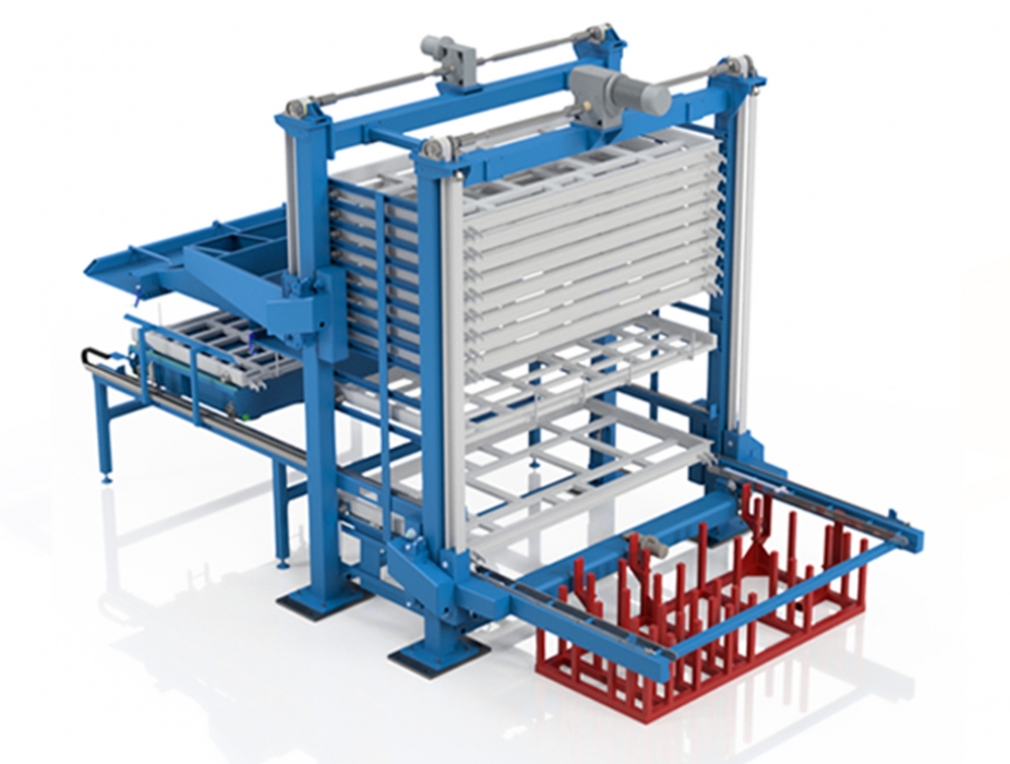 Loadmaster magazzino singola torre | Automated Load and Unload System for sheet metal integrated with Storage Systems