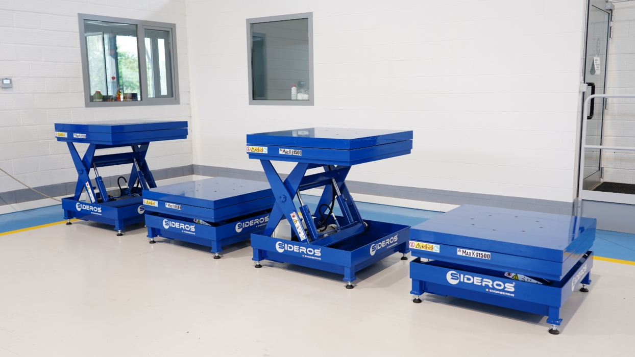 Piattaforme Elevabili con tavola rotante  | Scissor Lifting Tables