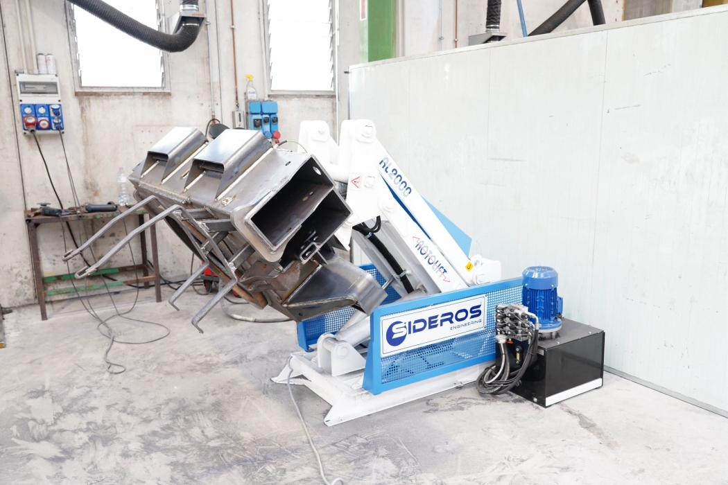 Posizionatore a tre assi Rotolift  RL2000 Sideros Enineering | 3 Axis Welding Positioners