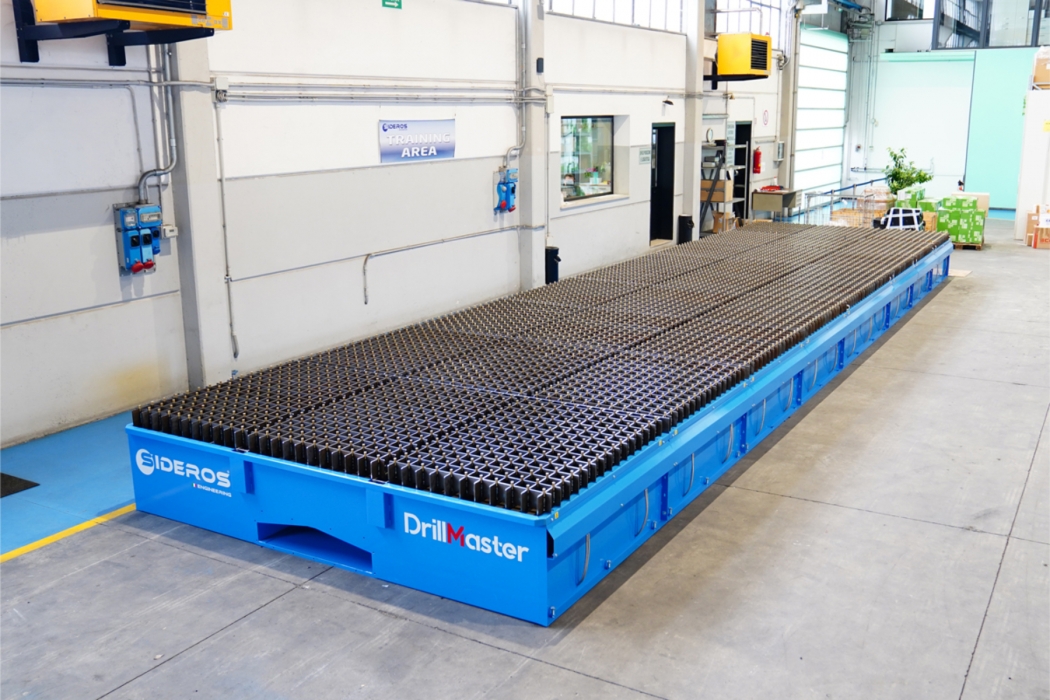 drillmaster 3000x12750 | Reinforced Downdraft tables equipped with drilling machine