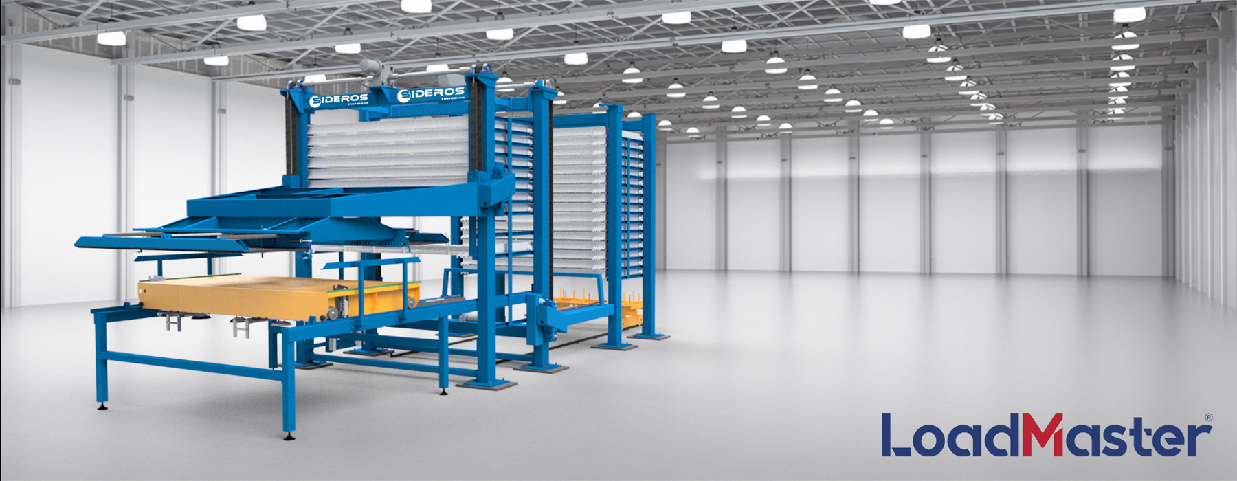 loamaster magazzino | Automated Load and Unload System for sheet metal integrated with Storage Systems