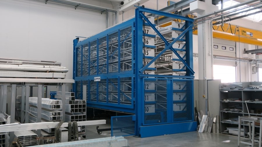 magazzini automatici per barre | Tours de stockage automatiques pour barres et tubes