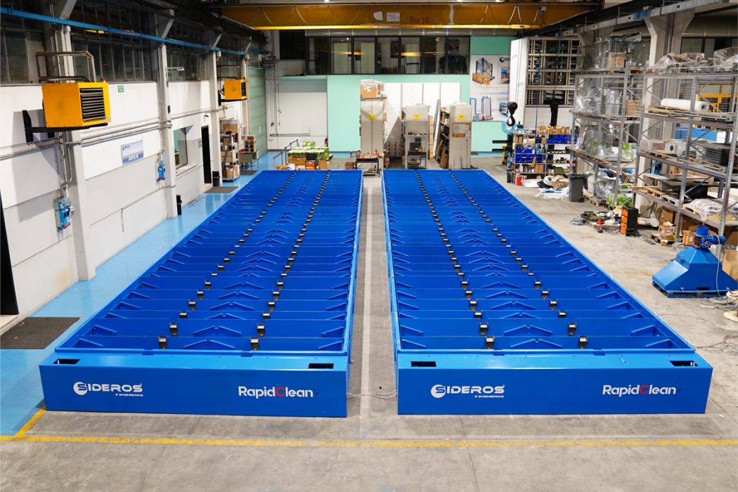 orion 4 4 raschiatori | "Rapidclean" Tavole Aspiranti con Raschiatori Automatici