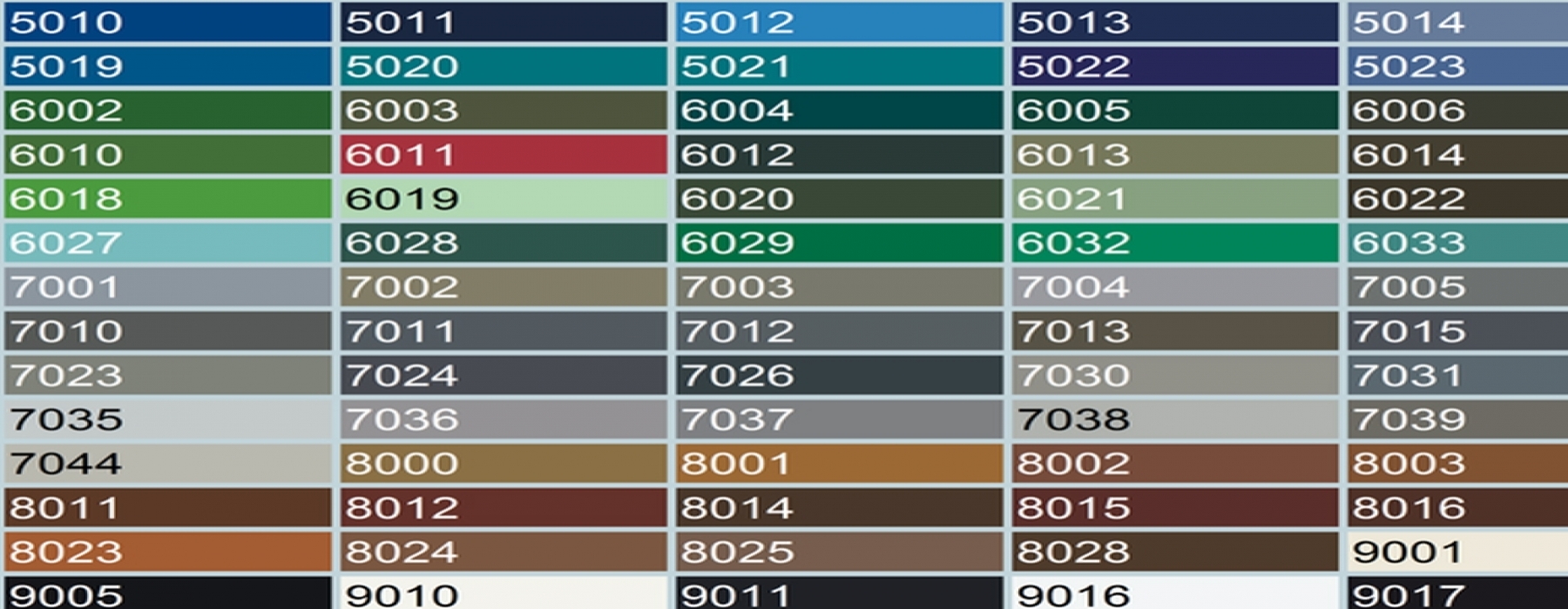 palette colori 3x2 | Table Optional