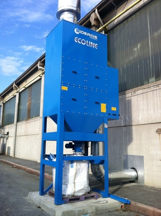 sistema rialzo per raccolta polveri alta capacita | Dust collector Optionals