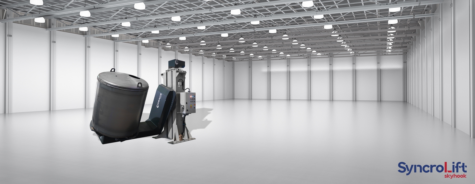 syncolift skyhook sideros engineering(1) | Posizionatori a 3 Assi Skyhook