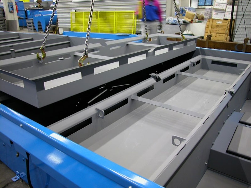 tavole aspiranti br per taglio plasma 2 | Downdraft Tables for Plasma cutting