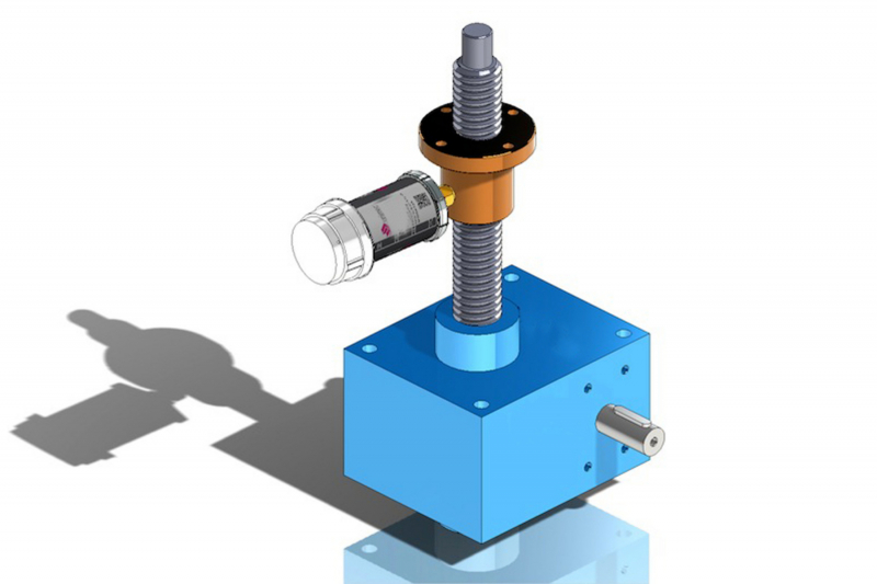 Lead screw lubrification system Railway Lifting Jacks optionals